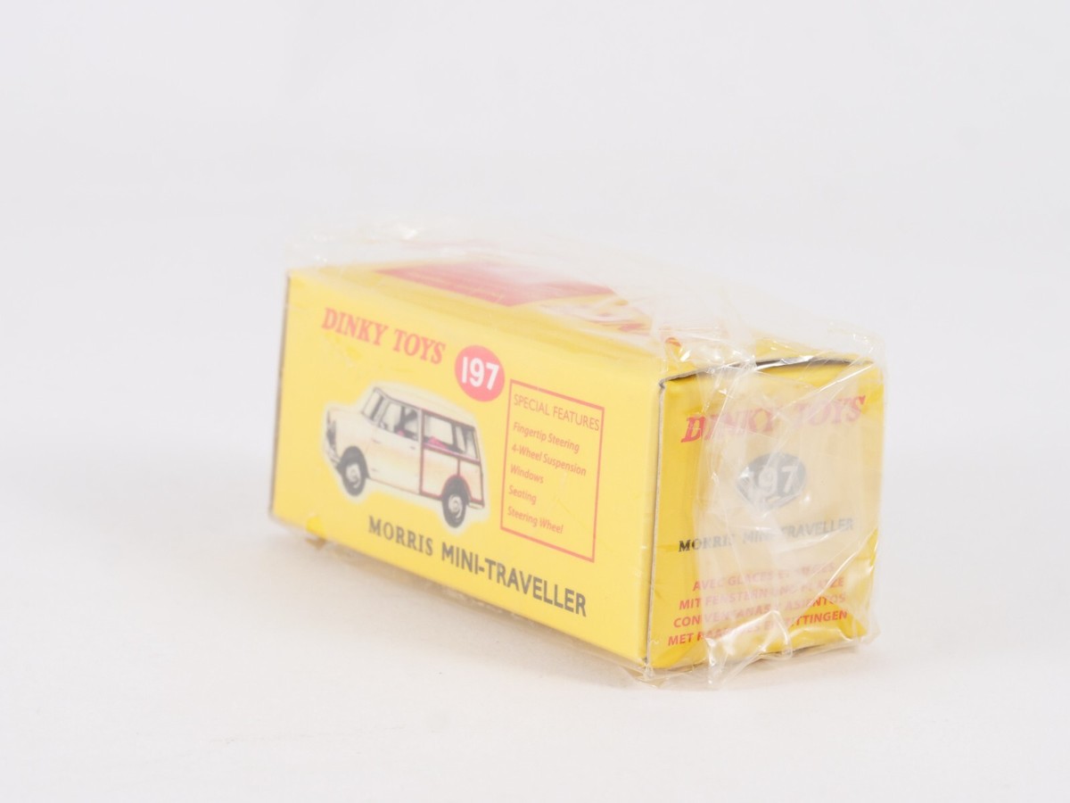 アンティーク雑貨 DINKY  TOYS No.197 MORRIS MINI-TRAVELLER Dinky 197, Morris Mini Traveller - Free Price Guide & Review