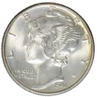 1944 Mercury Dime ~ Uncirculated