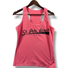 St. Pete Beach Florida Womens XL Tank Top Pin...