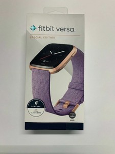 fitbit versa lavender rose gold band