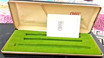 Vintage Cross Pen Empty Box Two Slots SINCE 1846