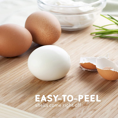 Easy Electric 7 Egg Capacity Soft, Medium, Hard-Boiled Cooker Poacher, Scrambled - Picture 8 of 12