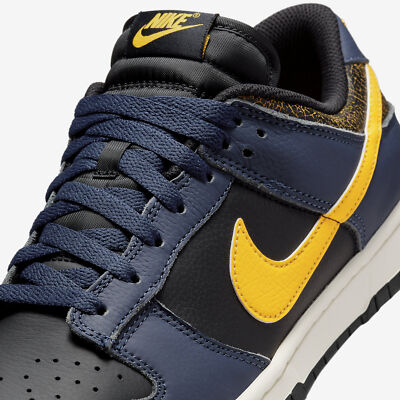 Size 7 - Nike Dunk Low Vintage Michigan for sale online | eBay