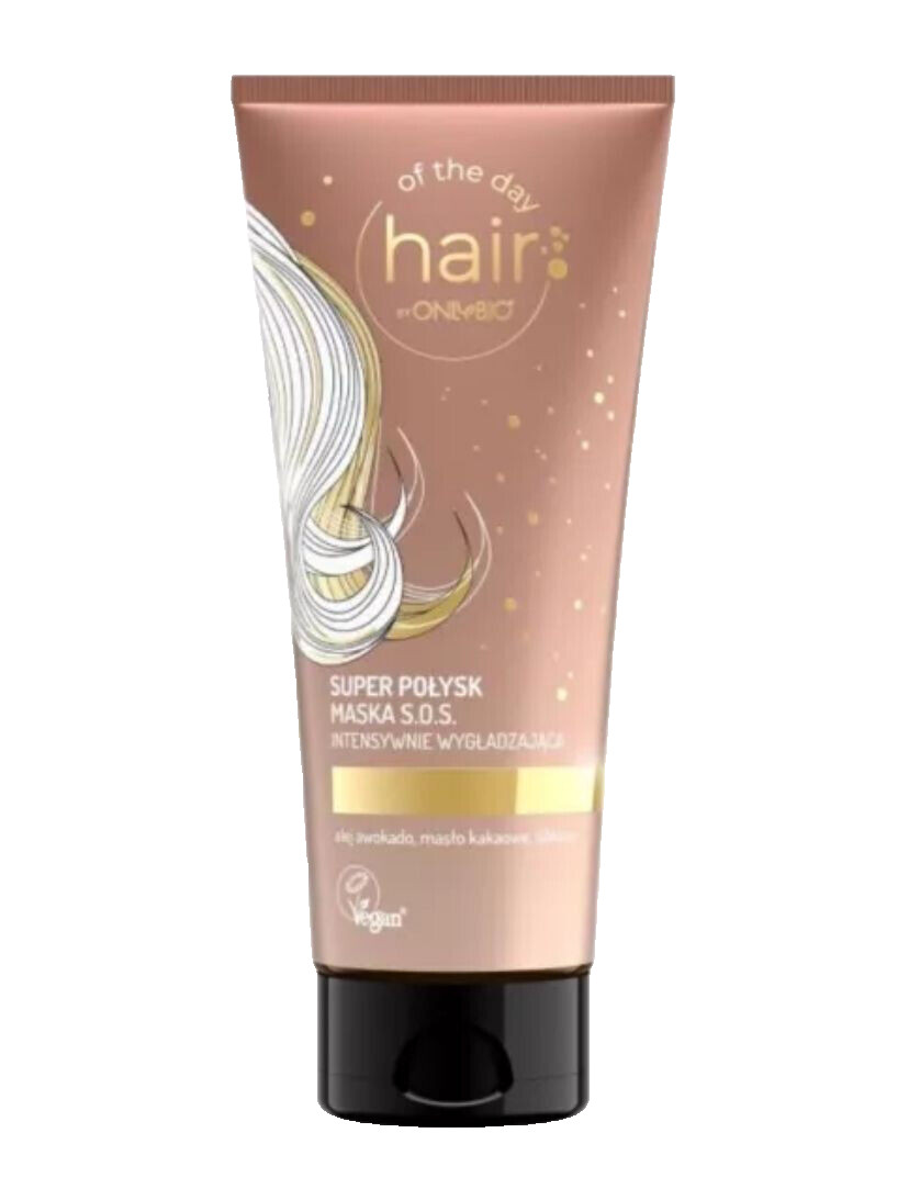 Only bio Hair of the day Super shine S.O.S. Mask intensively smoothing, 200 ml