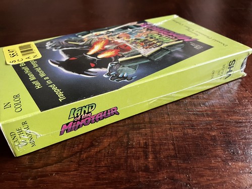 Land Of The Minotaur (VHS, 1987, Color) Devils Man Half Man Half Beast Rare HTF - Picture 5 of 6