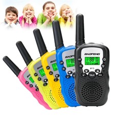 Radio walkie talkies bidireccionales juguete para niños 2 piezas para regalos