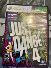 Just Dance 4 Microsoft Xbox 360 CIB W/ manual. Excellent Condition! 2012