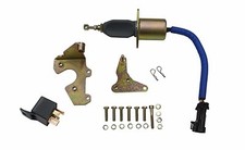 5.9l 94-98 Dodge Diesel Cummins Fuel Shut Off Solenoid With Bracket Relay