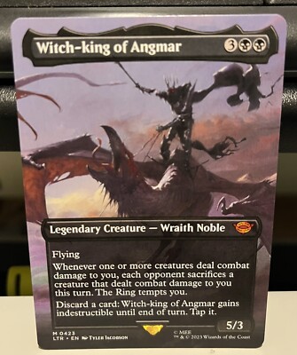 MTG Witch-king of Angmar The Lord of the Rings: Tales of Middle-earth 0423  | eBay