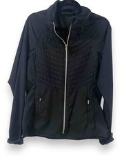 Athleta Womens Black Lightweight Jacket Long Sleeve Size Medium