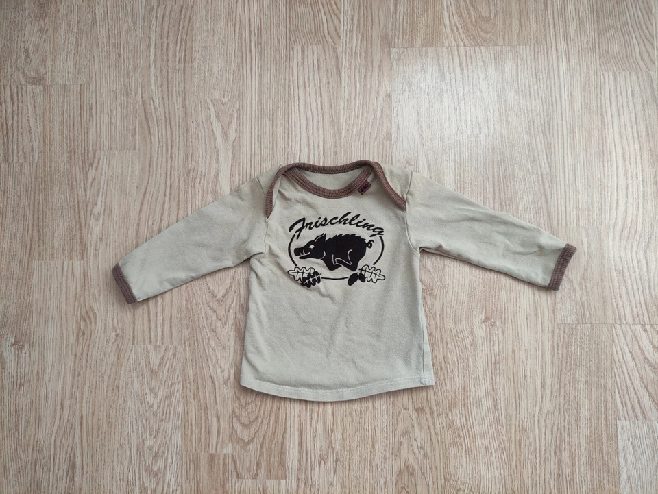 667 Six Six Seven Shirt Gr.62/68 beige Jungen