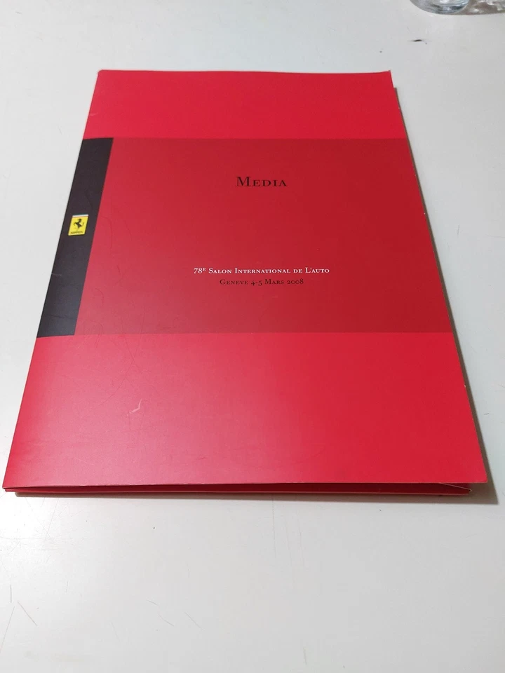 Ferrari Press Salone Ginevra 2008 Con Cd - Immagine 3 di 3