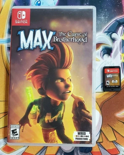Max: The Curse Of Brotherhood (Nintendo Switch, 2018) TESTED