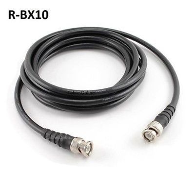 10ft CablesOnline RG8x Coax  BNC Male to Male Plug 50 ohm Antenna Cable, R-BX10
