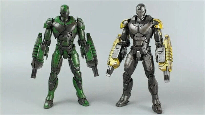 Nueva figura de acción Comicave CS Iron Man MK25 Striker & Gamma escala 1/12 juguetes LED  Foto 2 de 4