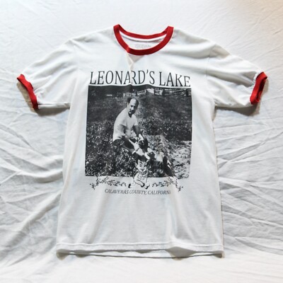 Lil Ugly Mane Leonard's Lake Ringer Rap Tee Tour Merch T Shirt M