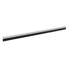 Image of Garage Door Brush Strips 25mm Bristles 2x1067 White Door Hardware Furniture