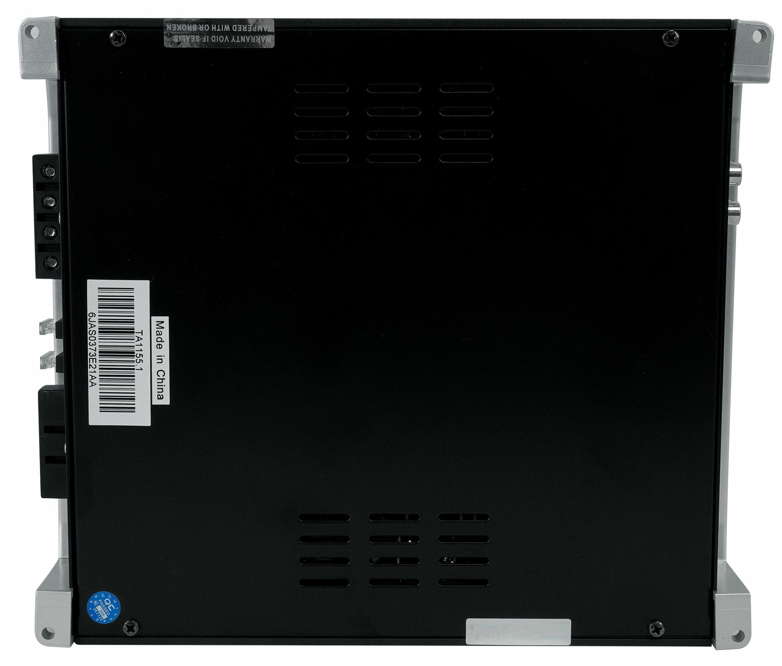 Автомобильный монофонический усилитель звука Autotek TA-11551 мощностью 1100 Вт 1 Ом Комплект усилителей