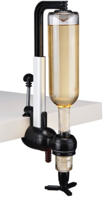Flaschenhalter Flaschen-Halter Bar Butler für die Tischmontage mit Dosieraufsatz