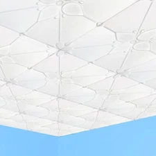 Ceiling Tiles, Glue Up, 20" x 20" , JOY White, 24 Pieces