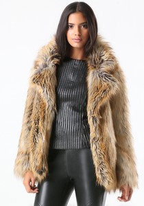 bebe faux fur jacket