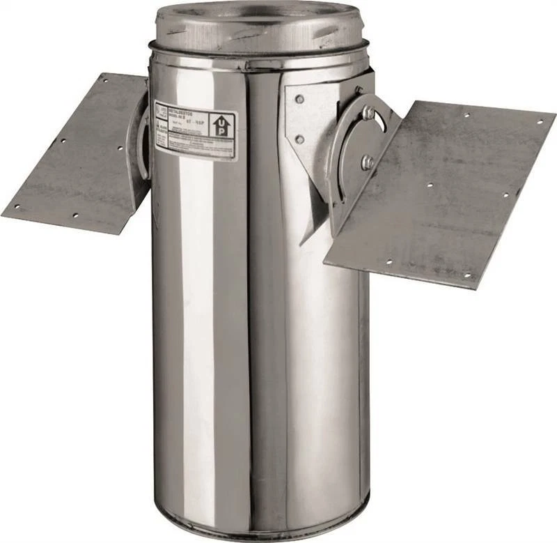 Selkirk 206420 6u0026#034; 6T-RSP Wood Stove Chimney Pipe Roof Support Package  5861406 | eBay