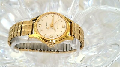 Vintage Timex Gold Plated Hand Wind Women