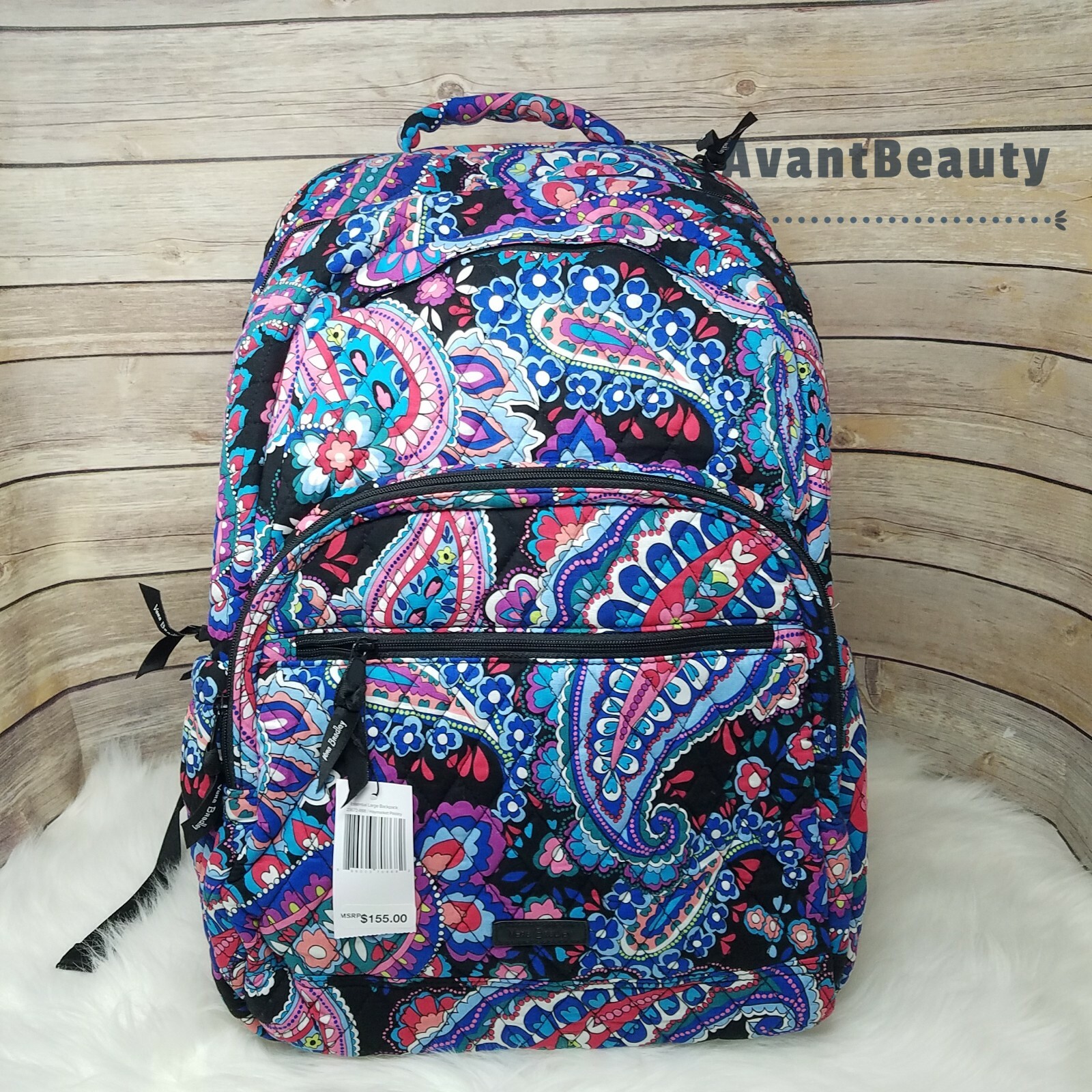 vera bradley backpack paisley
