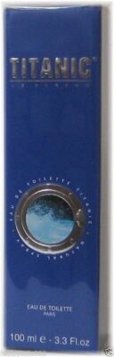 TITANIC Eau de Toilette 3.3 fl oz 100 ml Men's Spray Cologne
