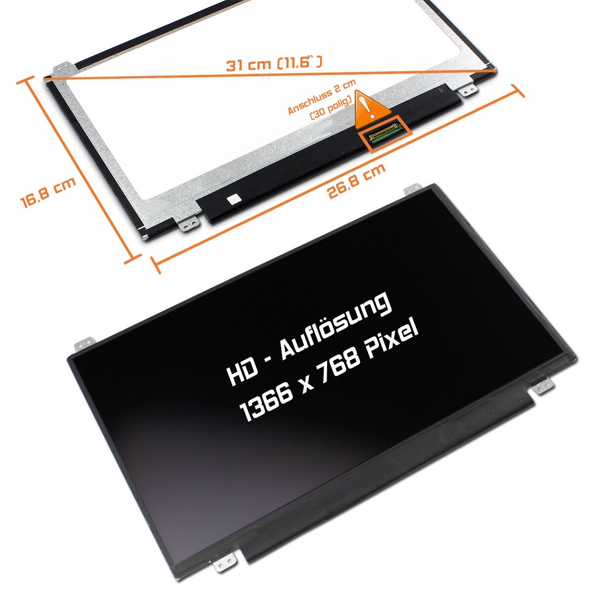 Écran LED 14,0 Pouces Pour Toshiba Satellite U940-11X - Résolution 1366x768 - Mat - Neuf Sous Emballage