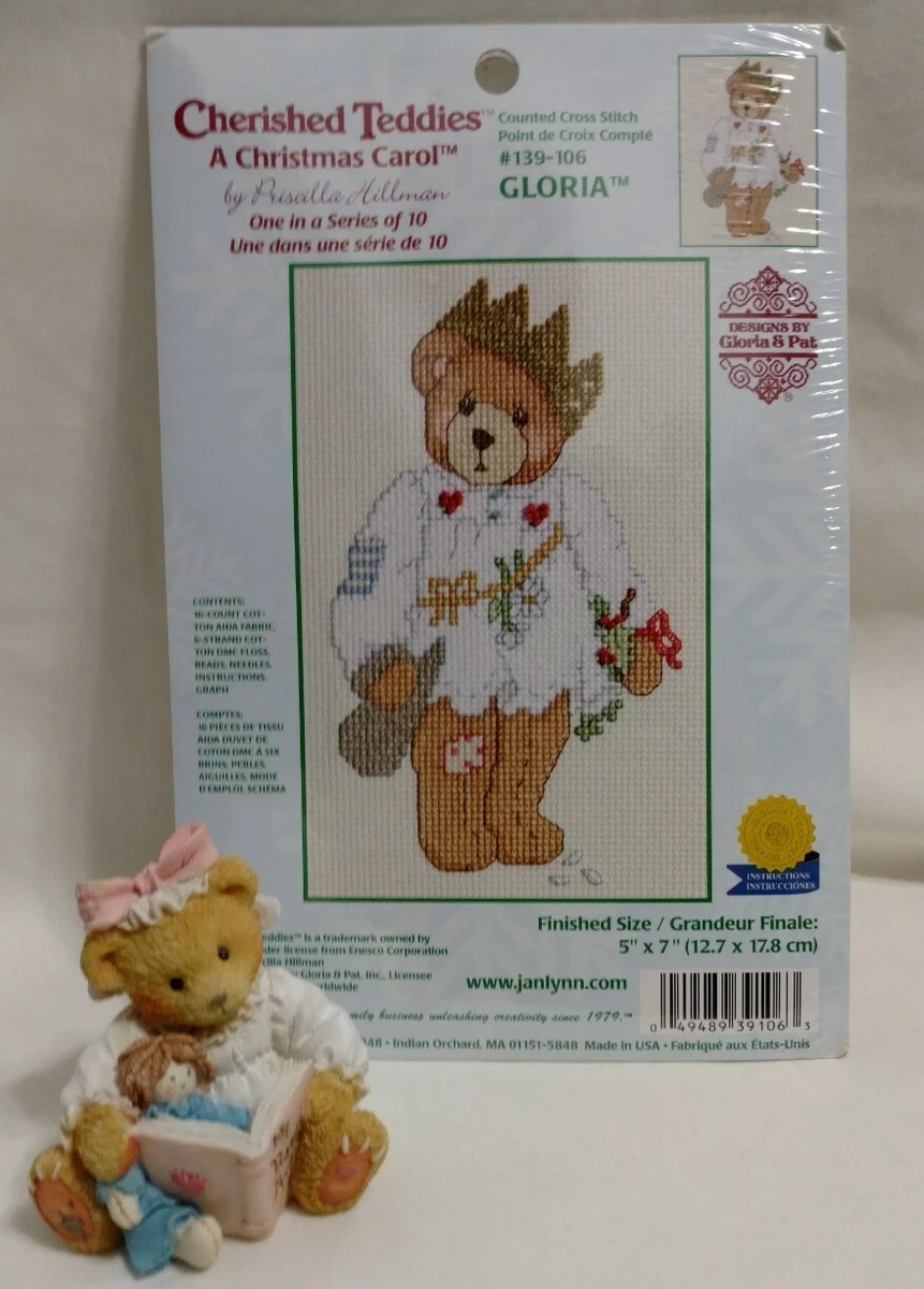 Cherished teddies top cross stitch