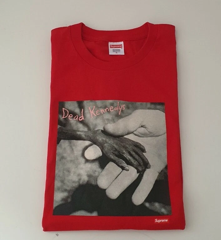 SS14 Supreme X Tot Kennedys Rot T Shirt Größe XL T Shirt Selten Vintage 2014