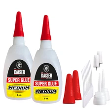 Der Kaiser Medium Cyanoacrylate (CA) Super Glue – 4 oz
