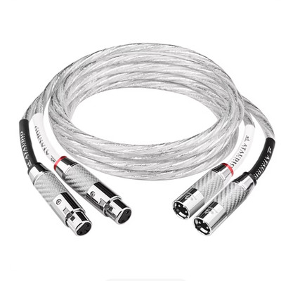 Hifi XLR Cable OCC Silver Plated XLR audio Cable Female to Male Xlr Connector