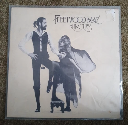 Fleetwood Mac Rumours 1977 LP  W/Lyric Poster BSK3010 (0798) Capitol Master