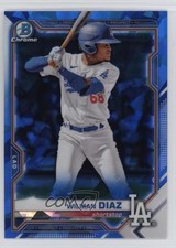 2021 Bowman Chrome Sapphire Edition Prospects Image Variation Wilman Diaz 03xg