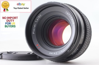 [ Near MINT ] CONTAX Carl Zeiss Planar T* 50mm F1.4 N AF Lens for N1 NX JAPAN