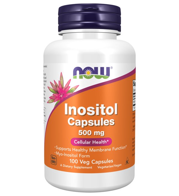 Now Foods Inositol Vitamin B8 500mg 100 VCaps