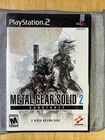 Metal Gear Solid 2 Substance (PS2, 2003), UPC Punch, Factory Sealed