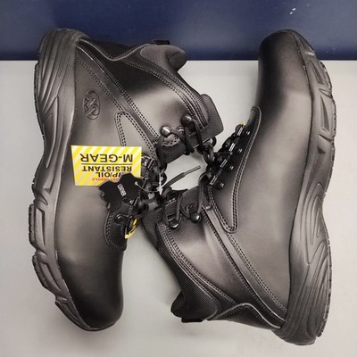 Mountain Gear Safety Work Boots Mens Size 12 Black Upper 