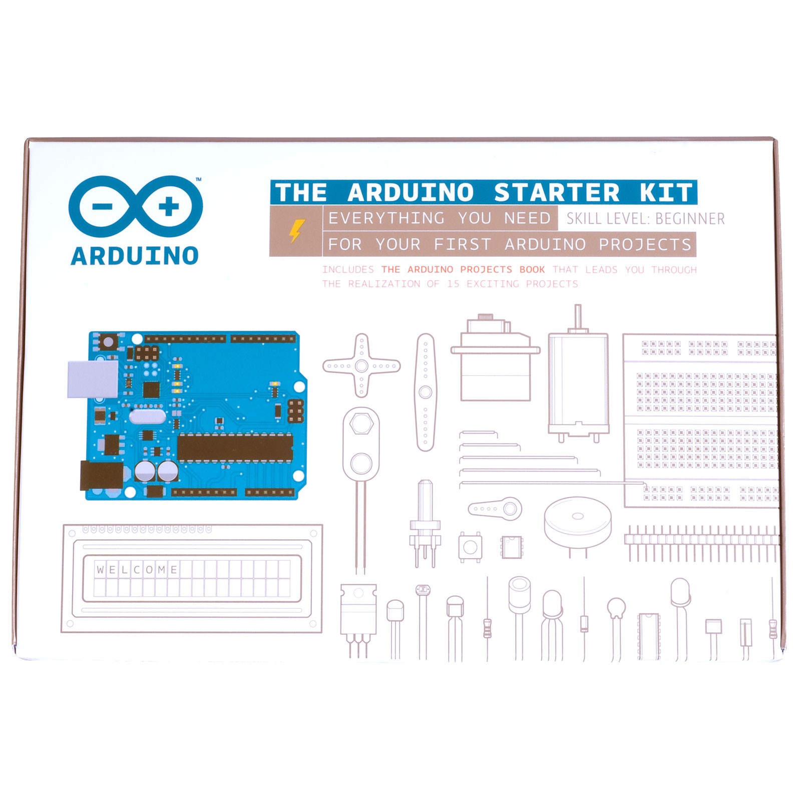 Arduino Starter Kit Including Uno Board