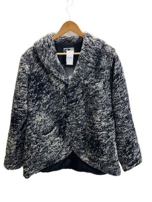 Mens Engineered Garments Engineered Garments Jacket S Wool GRY Allover Pattern