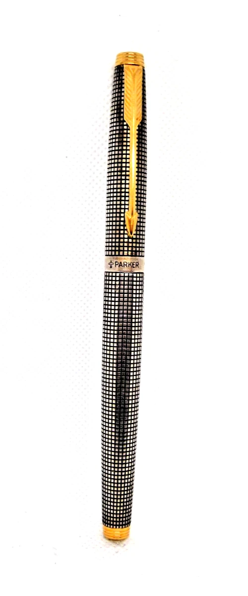 Gold, 14K Nib Sterling Silver Collectible Parker Fountain Pens for