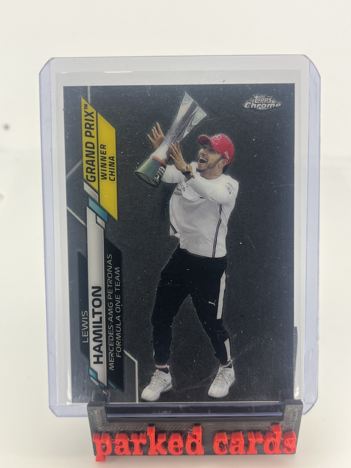 2020 Topps Chrome Formula 1 F1 Racing Lewis Hamilton #135