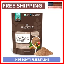 Luxurious Regenerative Organic Cacao Powder - Non-GMO, Fairtrade, Gluten-Free...