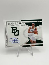 2022 National Treasures Collegiate Jeremy Sochan Team Logo Signatures Auto 34/49