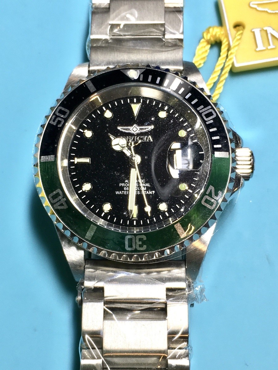 INVICTA PRO DIVER 40MM SPRITE STARBUCKS KERMIT AUTO MIYOTA 8215 2