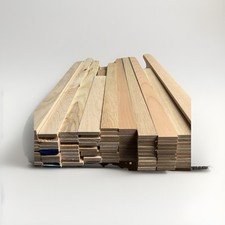 DIY Hardwood Timber Lot Of 100 Pieces. Mixture Of Ash / Oak / Maple / Beech