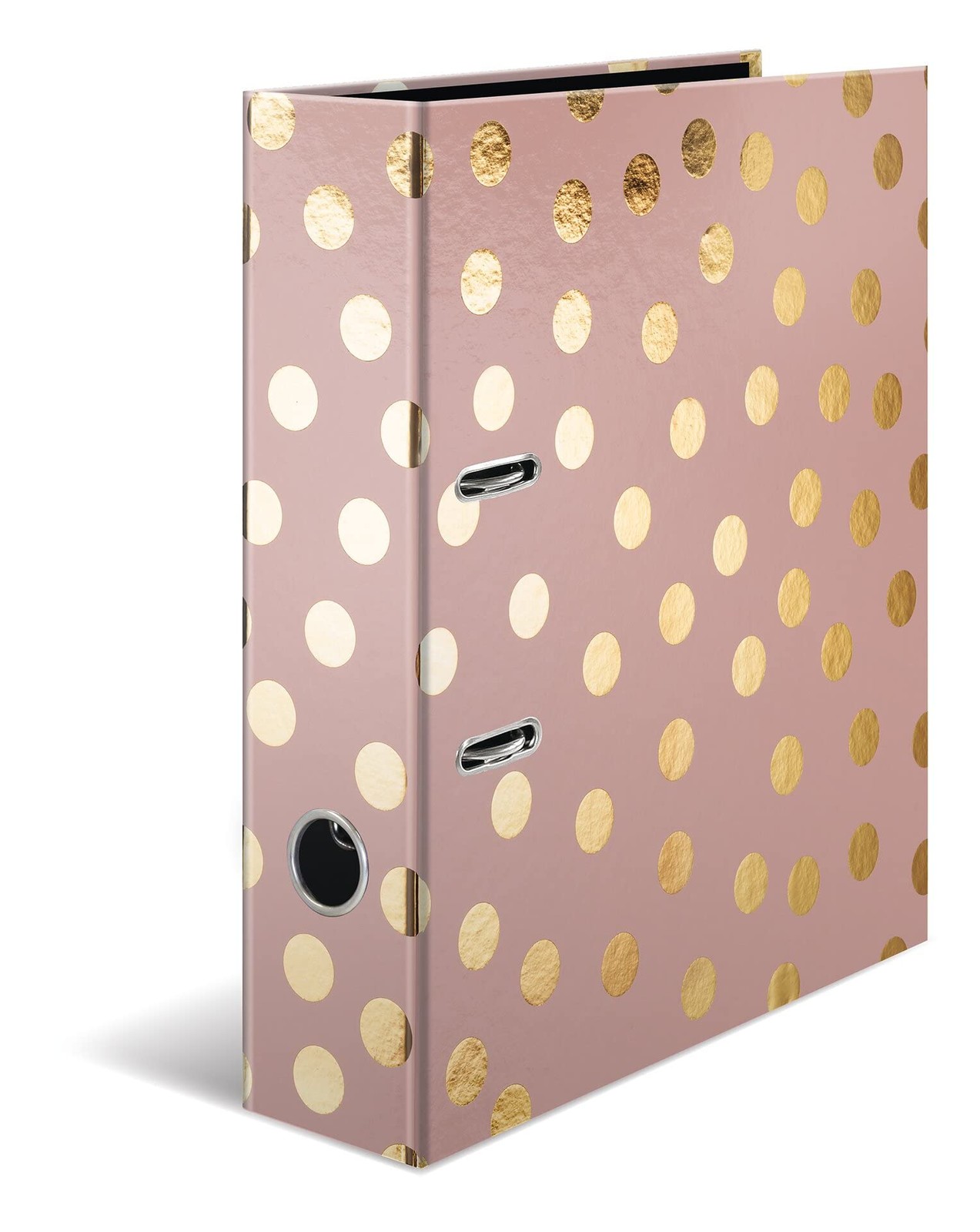 HERMA Lever Arch File Fashion - Style with Dots Motif A4 70 mm Spine with Inn 4790₽