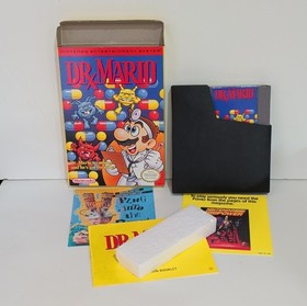 Dr. Mario Nintendo NES completo con caja, cartucho, manual, insertos, parece nuevo